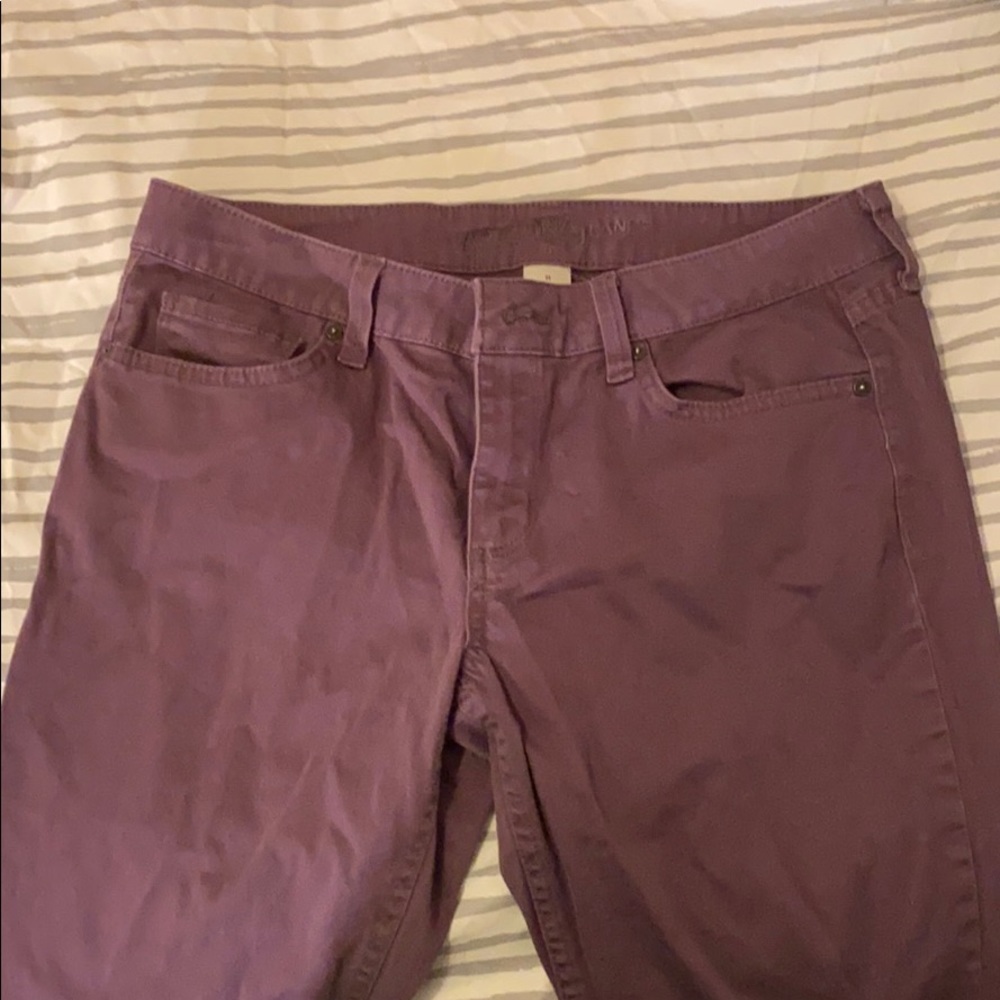 Purple pants